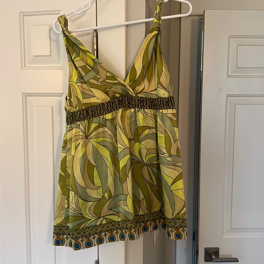 Kalebob medium silk tank top